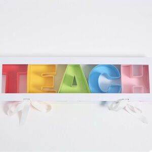 Food Storage Gift Box TEACH 🍎 ✏️ 📚 👩🏻‍🏫